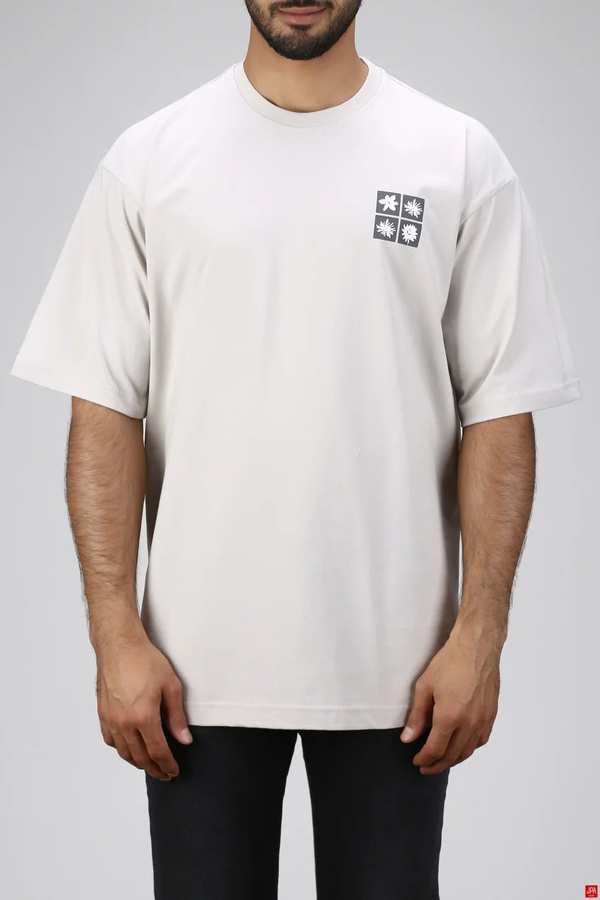 تی شرت مردانه طوسی روشن جی پی ای JPA کد 02485