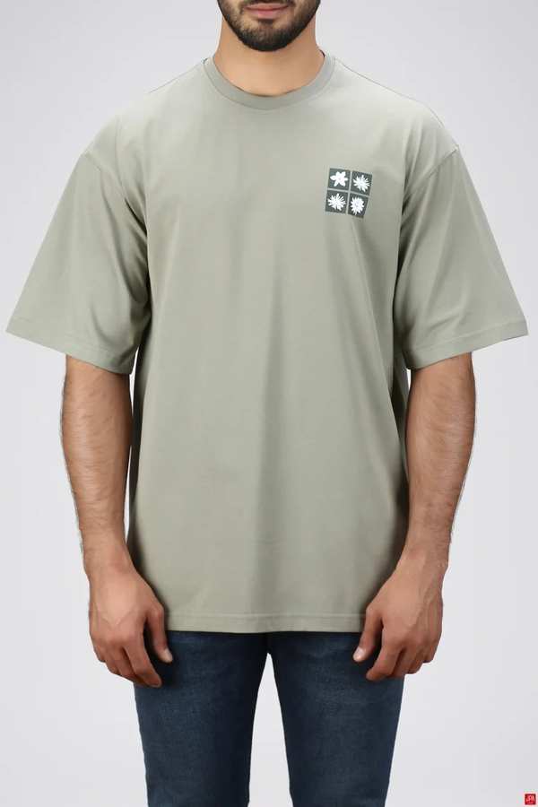 تی شرت مردانه سبز روشن جی پی ای JPA کد 02485