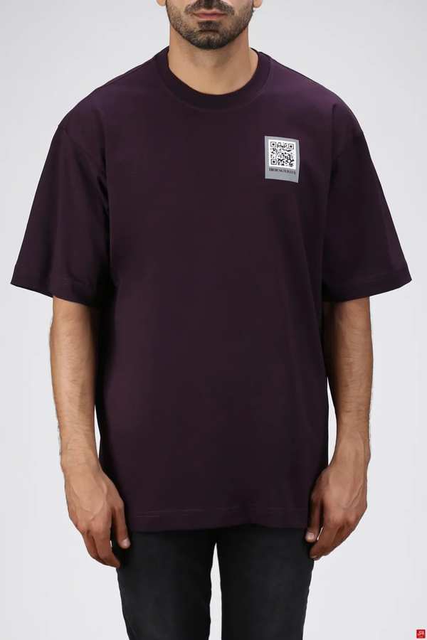 تی شرت مردانه بنفش جی پی ای JPA کد 03050