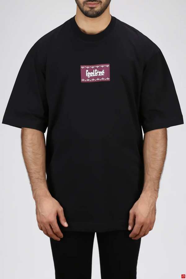 تی شرت مردانه مشکی جی پی ای JPA کد 03054