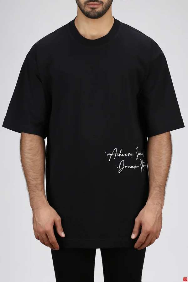 تی شرت مردانه مشکی جی پی ای JPA کد 03056