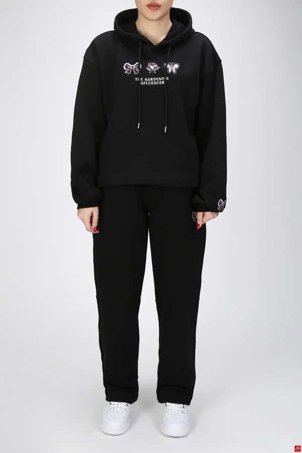 هودی زنانه دورس مشکی جی پی ای JPA کد 03088