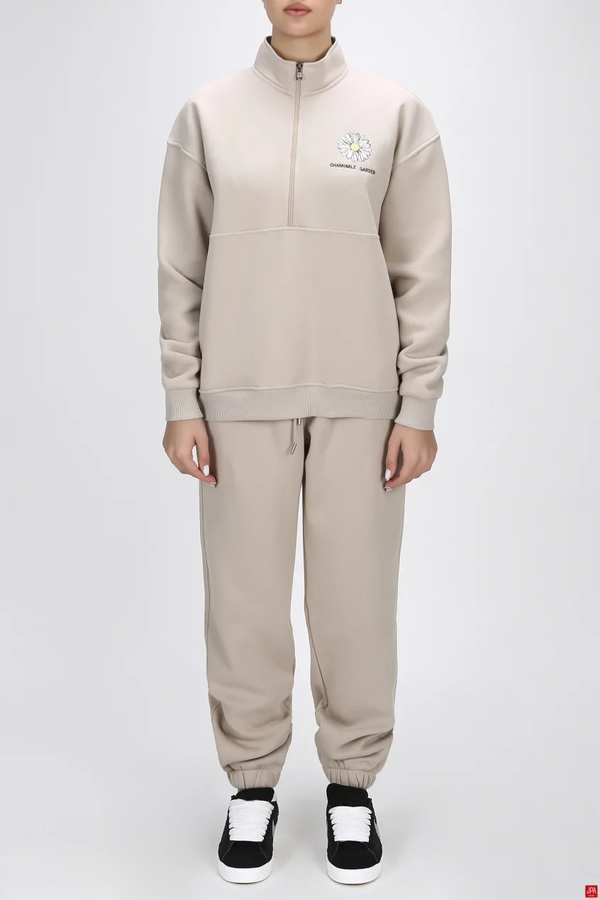 بلوز زنانه دورس خاکی جی پی ای JPA کد 03116