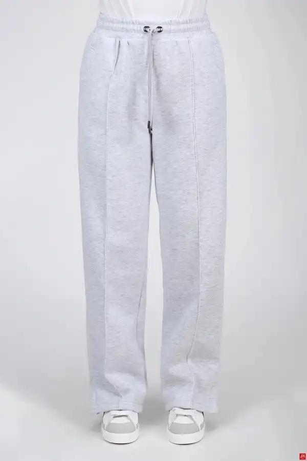 شلوار زنانه دورس دمپا چاکدار ملانژ روشن جی پی ای JPA کد 03159