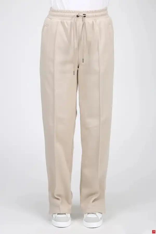 شلوار زنانه دورس دمپا چاکدار کرم روشن جی پی ای JPA کد 03159