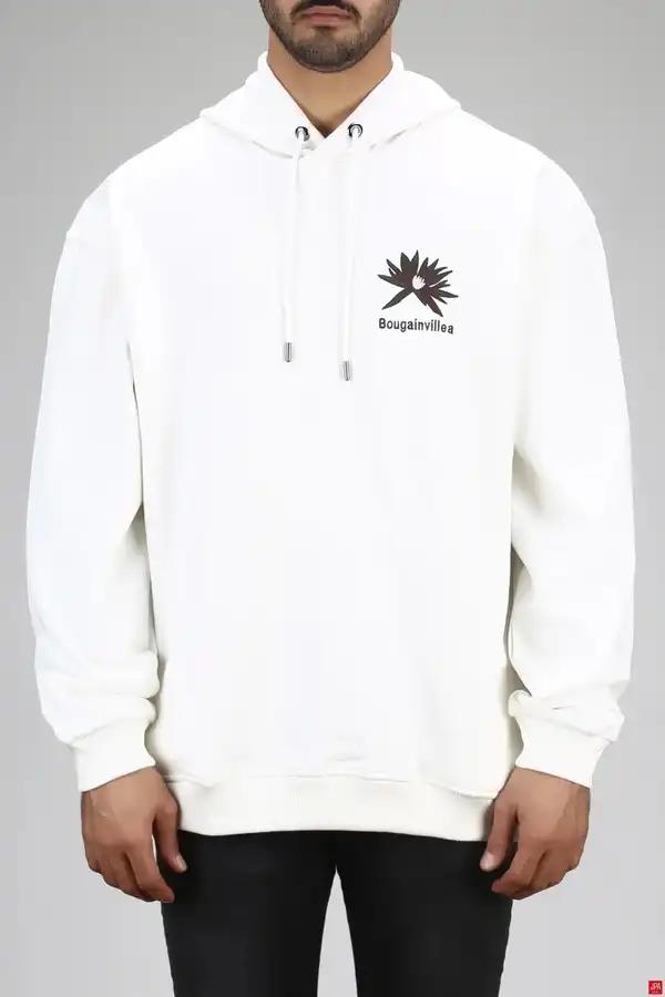 هودی مردانه دورس کلاهدار شیری جی پی ای JPA کد 03147