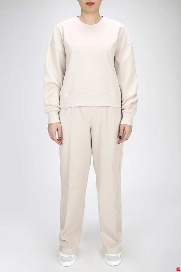 ست بلوز و شلوار زنانه استخوانی جی پی ای JPA کد 03237