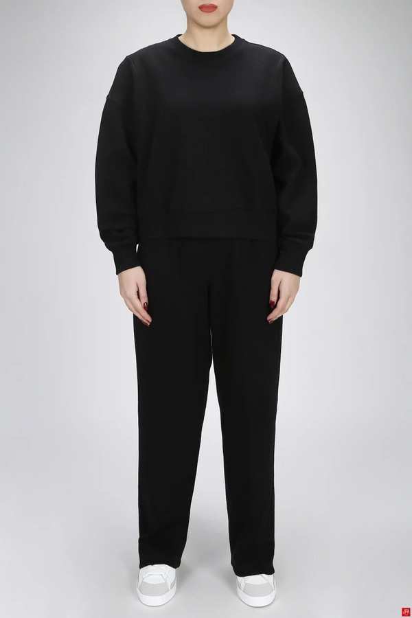 ست بلوز و شلوار زنانه مشکی جی پی ای JPA کد 03237