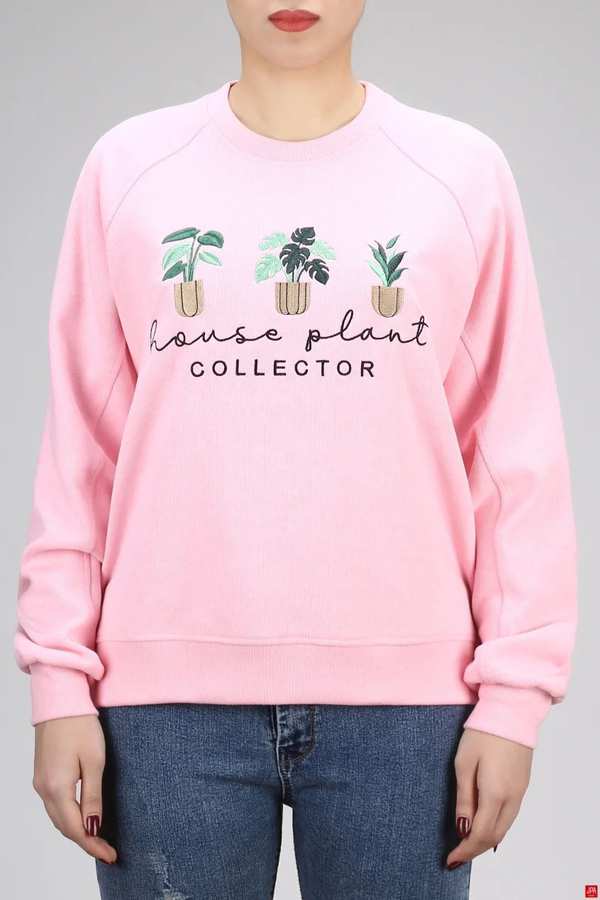 بلوز زنانه صورتی جی پی ای JPA کد 03186