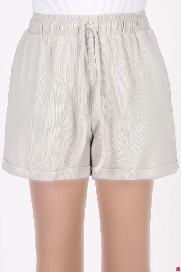 شلوارک راحتی زنانه طوسی روشن جی پی ای JPA کد 03251