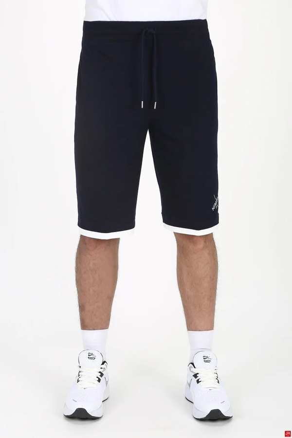 شلوارک راحتی مردانه سرمه ای جی پی ای JPA کد 03222