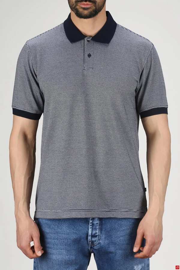 پولوشرت مردانه سرمه ای جی پی ای JPA کد 03247