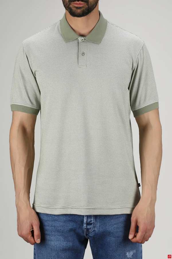 پولوشرت مردانه سبز روشن جی پی ای JPA کد 03247