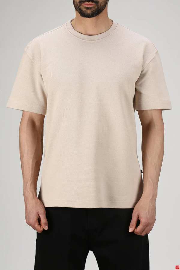 تی شرت مردانه خاکی جی پی ای JPA کد 03289