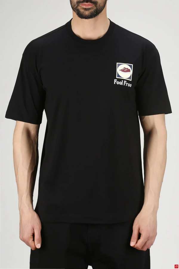 تی شرت مردانه مشکی جی پی ای JPA کد 03224