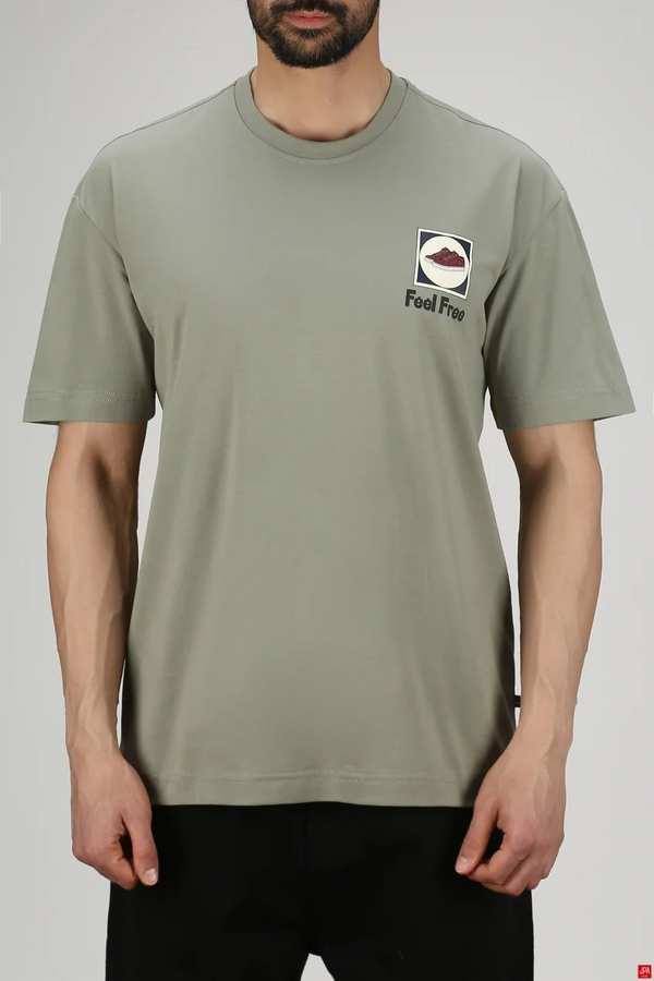 تی شرت مردانه سبز روشن جی پی ای JPA کد 03224