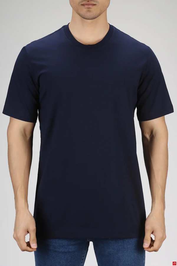 تی شرت مردانه سرمه ای جی پی ای JPA کد 03215
