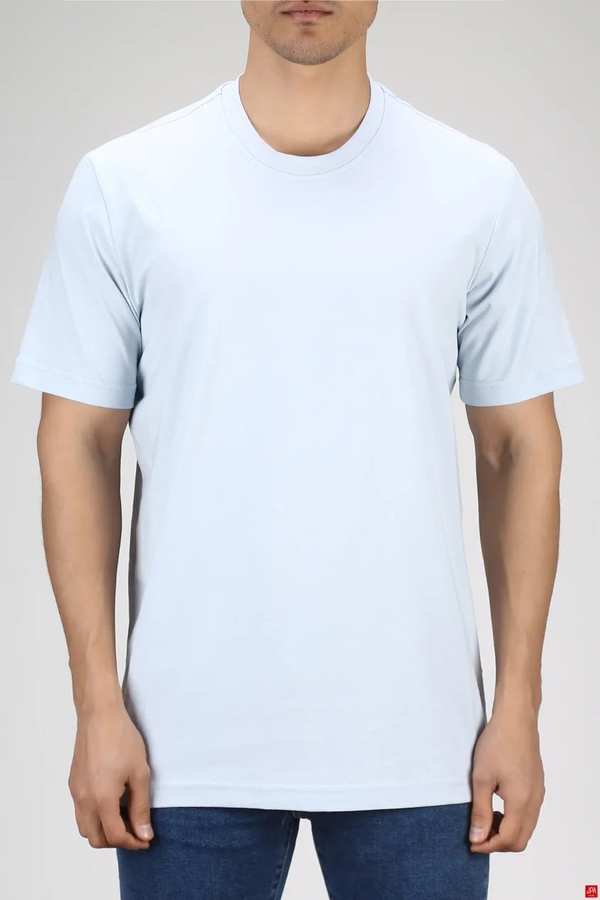 تی شرت مردانه آبی روشن جی پی ای JPA کد 03215