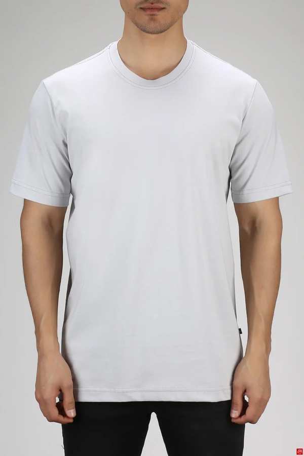 تی شرت مردانه طوسی روشن جی پی ای JPA کد 03215