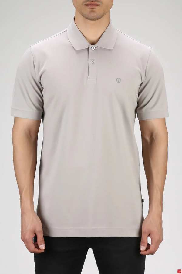 پولوشرت مردانه اسلیم طوسی روشن جی پی ای JPA کد 03199