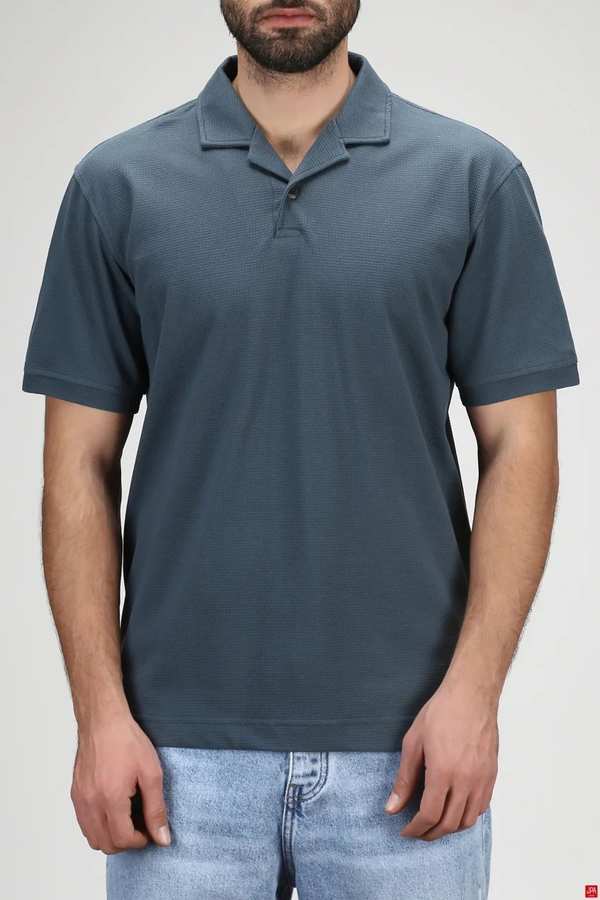 تی شرت مردانه آبی تیره جی پی ای JPA کد 03321