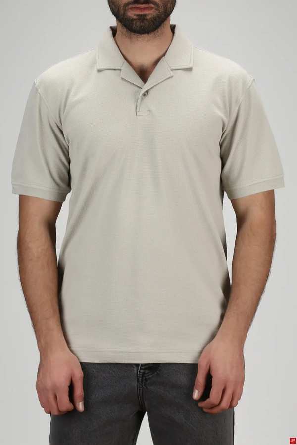 تی شرت مردانه سبز طوسی جی پی ای JPA کد 03321