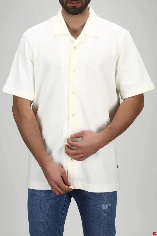 پیراهن مردانه استخوانی جی پی ای JPA کد 03281