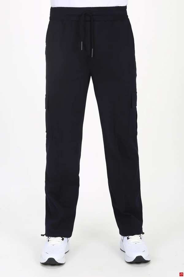 شلوار مردانه کامفورت سرمه ای جی پی ای JPA کد 03317