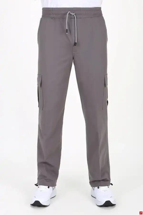 شلوار مردانه کامفورت طوسی تیره جی پی ای JPA کد 03317