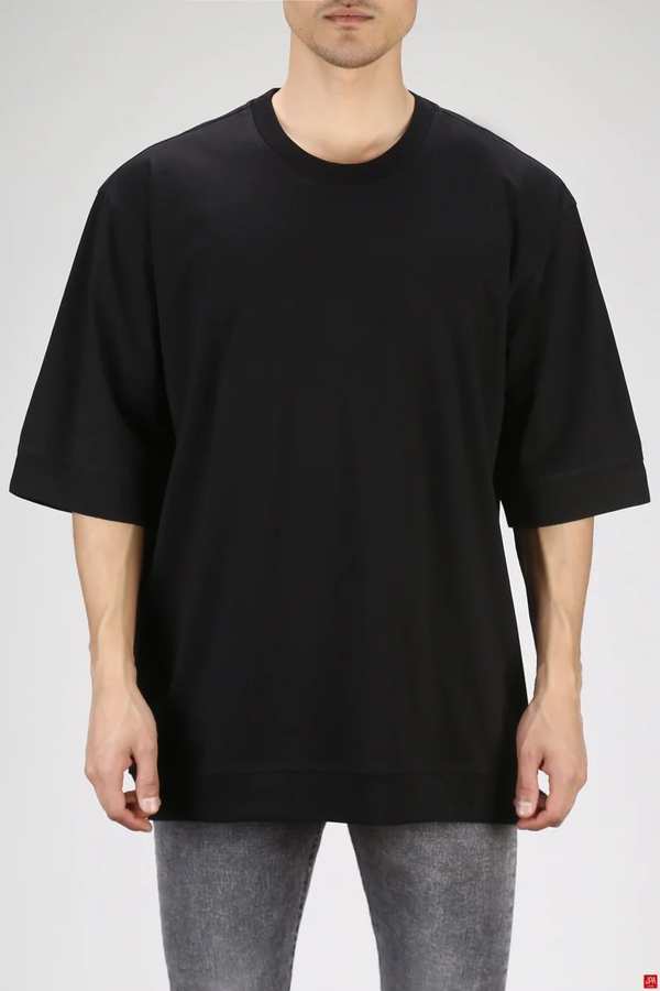 تی شرت مردانه مشکی جی پی ای JPA کد 03217