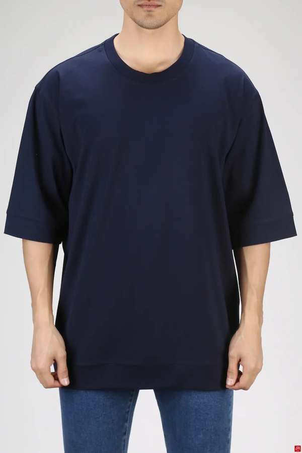 تی شرت مردانه سرمه ای جی پی ای JPA کد 03217
