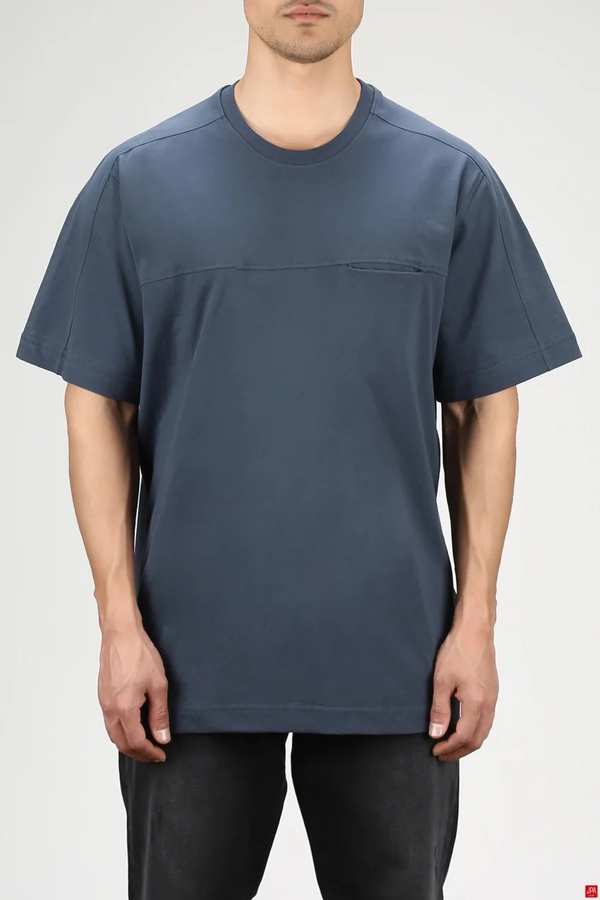 تی شرت مردانه آبی تیره جی پی ای JPA کد 03416