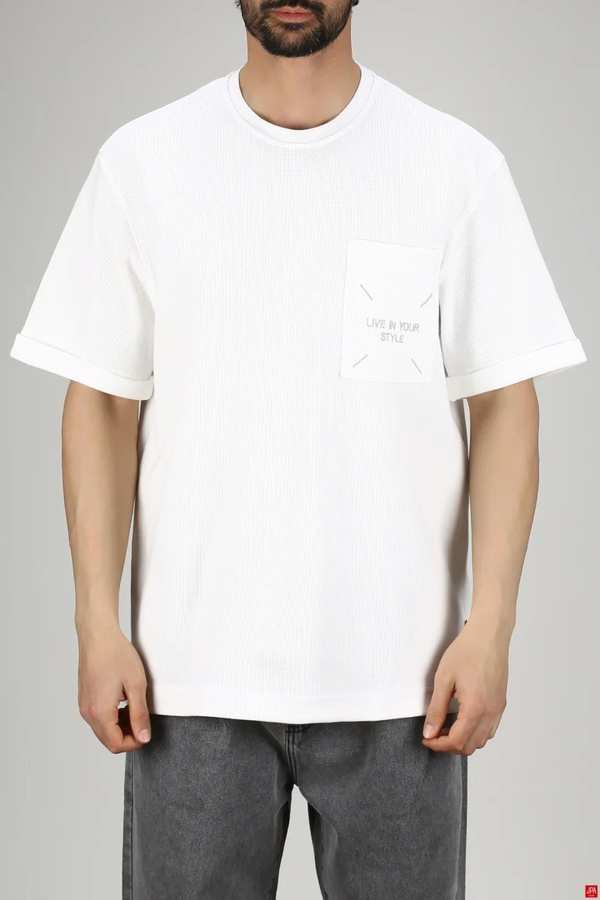 تی شرت مردانه باکس آزاد شیری جی پی ای JPA کد 03246