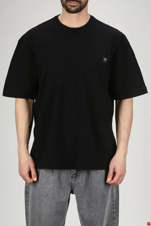 تی شرت مردانه باکس آزاد مشکی جی پی ای JPA کد 03277