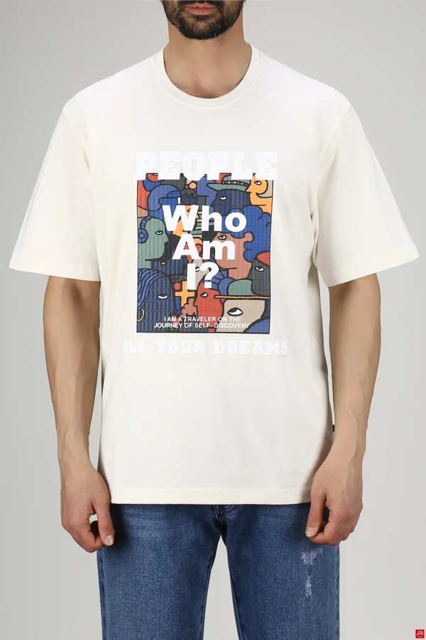 تی شرت مردانه باکس آزاد استخوانی جی پی ای JPA کد 03264