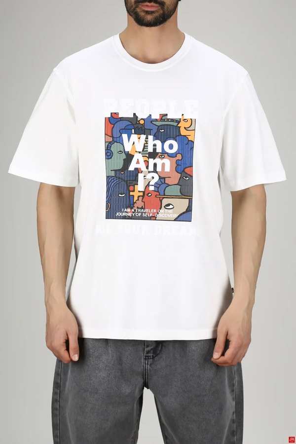 تی شرت مردانه باکس آزاد شیری جی پی ای JPA کد 03264