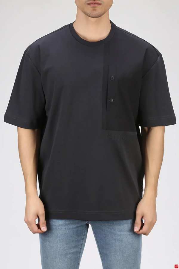 تی شرت مردانه باکس آزاد زغالی جی پی ای JPA کد 03268