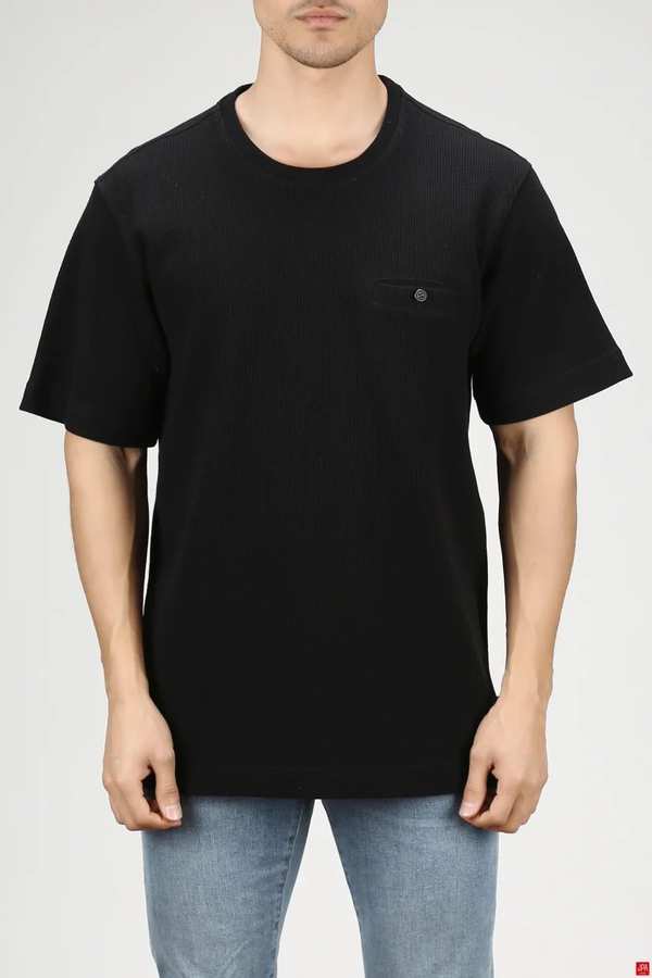 تی شرت مردانه مشکی جی پی ای JPA کد 03442