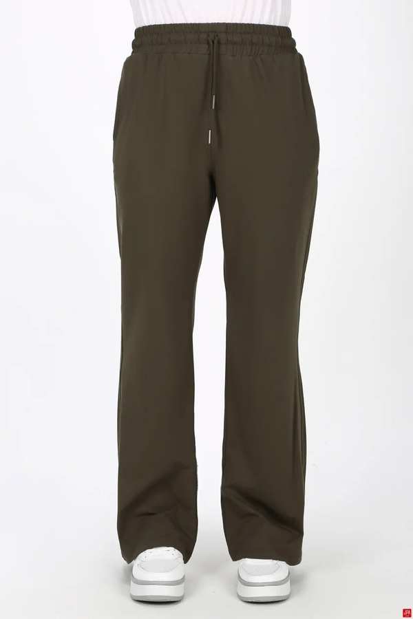 شلوار زنانه دورس فلر سبز تیره جی پی ای JPA کد 03424