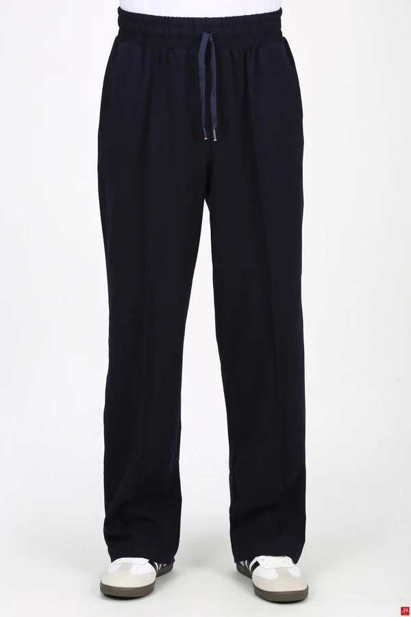 شلوار اسلش مردانه کامفورت آزاد سرمه ای جی پی ای JPA کد 03437