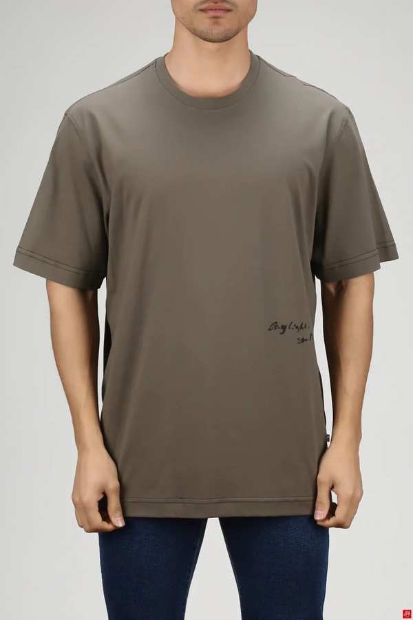 تی شرت مردانه باکس آزاد سبز تیره جی پی ای JPA کد 03400