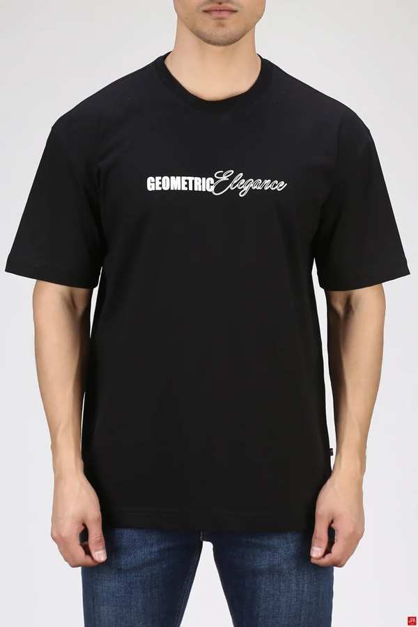تی شرت مردانه مشکی جی پی ای JPA کد 03393