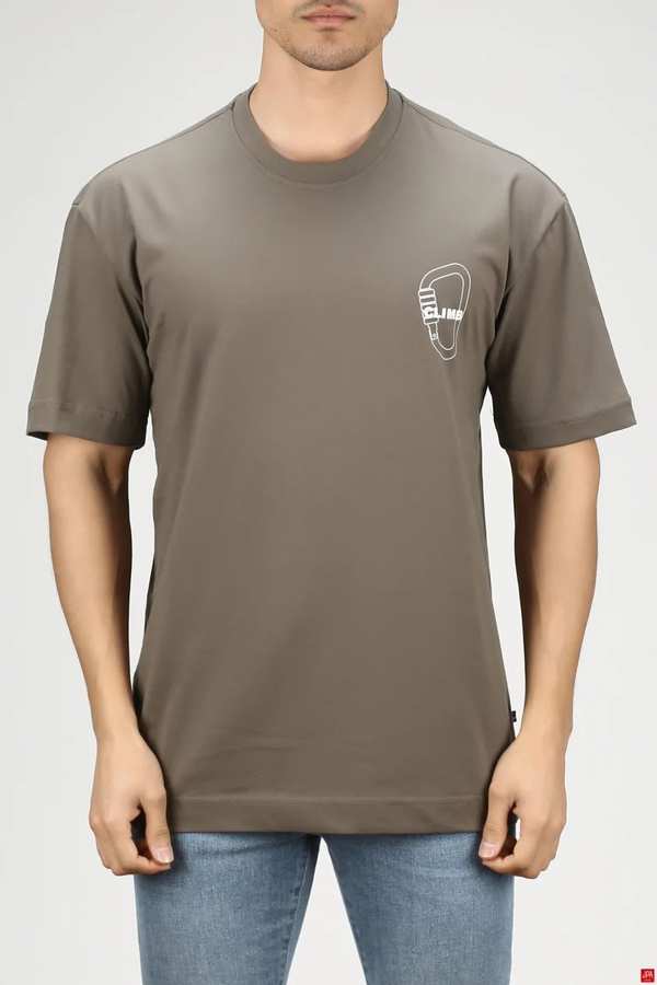 تی شرت مردانه سبز تیره جی پی ای JPA کد 03394