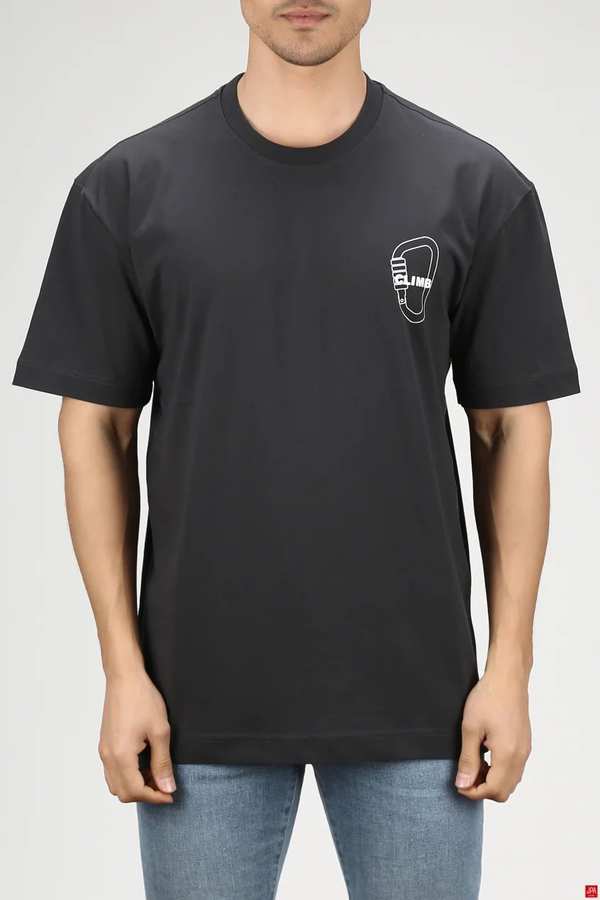 تی شرت مردانه زغالی جی پی ای JPA کد 03394