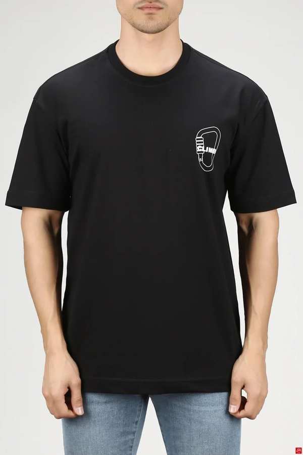 تی شرت مردانه مشکی جی پی ای JPA کد 03394