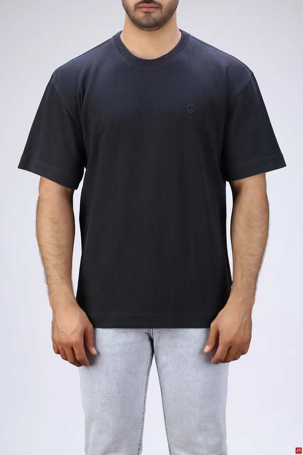 تی شرت مردانه زغالی جی پی ای JPA کد 03441