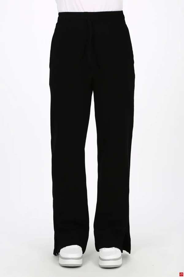 شلوار زنانه دمپا چاک کامفورت مشکی جی پی ای JPA کد 03373