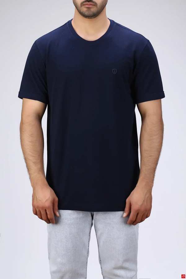 تی شرت مردانه سرمه ای جی پی ای JPA کد 03471