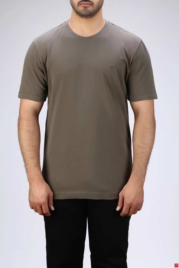 تی شرت مردانه سبز تیره جی پی ای JPA کد 03471