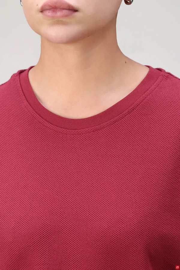 تیشرت زنانه یقه گرد طرح دار جی پی ای JPA – کد 03504 - تصویر 7